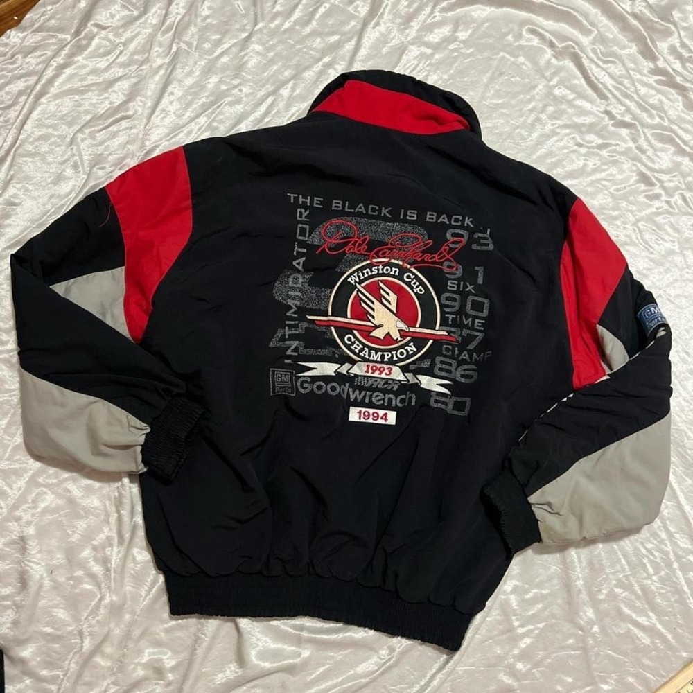 Vintage 1994 Dale Earnhardt Jacket Size XL Sportswear Utility Racing USA NASCAR